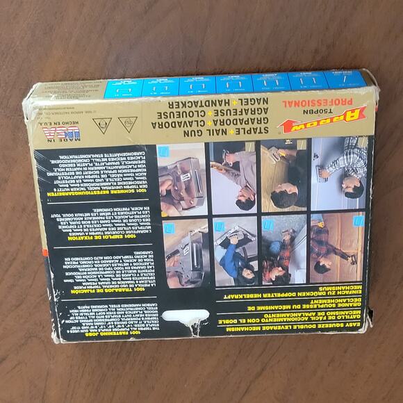 Vintage  ,lArrow Fastener T50PBN Heavy Duty Tacker And Brad Nailer - Picture 2 of 8